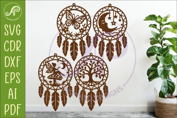 Beautiful Dreamcatcher SVG Bundle for Laser Cut Projects