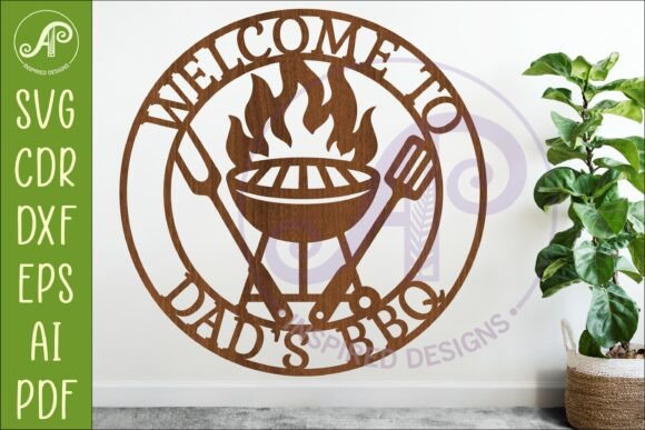 Bring Backyard BBQ Vibes to Life with This Laser Cut Design