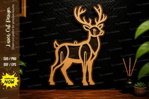 Festive Laser Cut Designs for Holiday Crafts